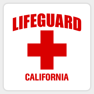 Lifeguard California Sticker